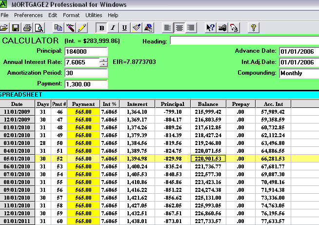 amortization schedule for mortgage. An amortization schedule would