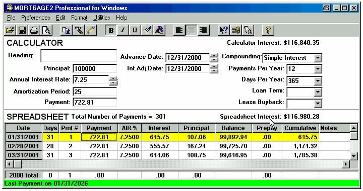 a new type of mortgage amortization com