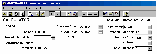 complex schedule amortization com